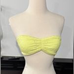 Forever 21 Yellow Lace Bandeau Top Photo 1