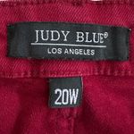 Judy Blue  Burgundy Skinny Jeans Women’s Plus Size 20W Stretch Denim Photo 4