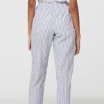 BeachLunchLounge 5/$25 Giavanna Linen Blend Blue Pants Photo 1
