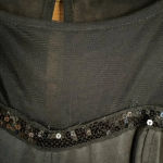 Free People  Black Sequin and Mesh‎ Romper Photo 5