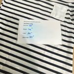 Spanx Black and White StripRashgaurd Sun Shirt size M Photo 8