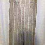 Ted Baker London Daceyy Linen Striped Jumpsuit in IVORY SIZE 4 (12 in Woman) π Photo 7