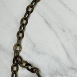 Y2K Chunky Blue Studded Flower Gold Chain Belt β¨ Photo 8