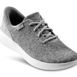 Kizik Madrid Eco Knit Low Top Walking Sneakers Heathered Gray 8 Photo 0
