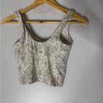 Lululemon  Align Tank Size 2 Nulu Cheetah‎ Camo Antique White No Padding Photo 1
