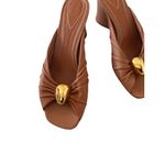 Zimmermann  Gleam 65 Avalon Brown Leather Sandals Heels Size 39 / US 8 Photo 11