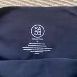 Sage Collective Folded Edge Waistband 7/8 Leggings Photo 10