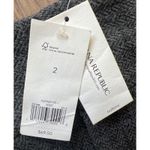 Banana Republic Karine Tailored Herringbone Mini Skirt Gray Size 2 NWT Photo 3