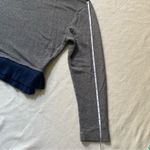 J.Crew Gray Ruffled Long Sleeve Sweatshirt Photo 6