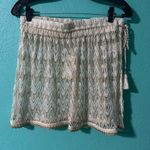 Ramy Brook New Sloan Metallic Knit Cover-Up Skirt Sz Large Swim Summer Gold Photo 4