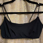 Urban Outfitters  Black Out From Under Spaghetti Strap Unlined Bralette Small Photo 0