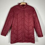 Vintage Seasons For Cloud Nine Women's Red City Quilted Puffer Jacket Size S Photo 0