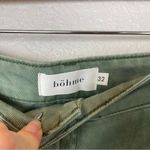 Bohme BNWT!  Olive Green 90’s Vintage Flare Women's Distressed Jeans Size 32 Photo 4