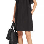 Max Mara Studio SOSPIRO Poplin mini dress with flounce Photo 0