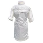 Cache White Front Zip Hooded Windbreaker Jacket Top Lined Snap Front $158 NWT Photo 3