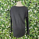 Athleta Studio Scoop Neck Sweatshirt gray Photo 2