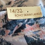 Vintage America Floral Boho‎ Skinny Jeans 14/32 NWT Blue Photo 10