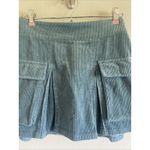 Wild Fable Blue Corduroy Utility Pockets Mini Skirt Womens Teen XXS NEW NWT Photo 2