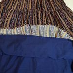 Anora Boho Peasant Maxi Dress L Floral Tiered Cottagecore India Multiple Size L Photo 9