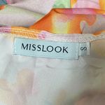 Misook FLAWED Mislook Women's S Long Maxi Dress Orange Yellow 1/2 Sleeve 100% Polyester Photo 6