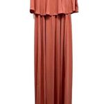 Show Me Your Mumu Caitlin Ruffle Maxi Dress I Rustic Mauve Special occasion S Photo 4