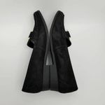 Sugar Mada Women's Embellished Chaim Bow Flat Slip On Loafers Shoes Size 7.5 Black Photo 8