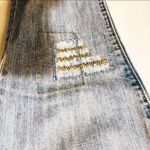 Seven 7 Women's Distressed Jeans Straight Leg Destroyed Denim Blue Size 29 Photo 4