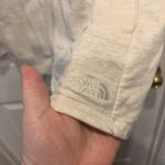 The North Face  Womens Tadasana Hooded Full Zip Thumbholes Jacket Beige Size L Photo 3