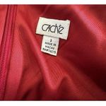 Cache Red Shimmer Sparkle Ruffle Gown Y2K New Size 2 Photo 4