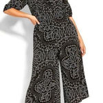 City Chic New!  Bora Bora Jumpsuit‎ - black, size 24 Photo 0