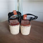 Musse & Cloud NWOB Cuca Espadrille Wedge black sandal size 10 Photo 4