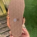 Moda Milan Slide‎ In Caramel Leather Larroudé Size 8 NWOB Photo 4