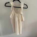 1. State  Cream Ruffle Halter Camisole Top Sz Small Photo 5