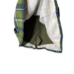 We Wore What Green Blue Classic Plaid Tennis Skirt NWT Size 2 Photo 3
