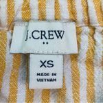 J. Crew Factory Orange and White Striped Linen Blend Button Front Tank Size XS Photo 7