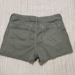 American Eagle NWT  Super High Rise Utility Button Fly Cutoff Shorts Photo 4
