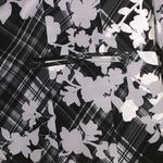 Denim 24/7 Black White Floral Blazer, 14W Size undefined Photo 4