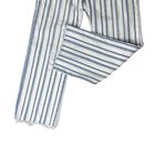 joe's jeans Joe’s Jeans The Blake High Rise Wide Leg Crop Jeans Blue White Striped Size 26 Photo 3