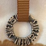 Vintage 90s Y2K Save The Queen Western Horse Punk Bodycon Striped Dress XXL Brown Photo 13