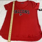 NFL  Team Apparel New! womens red-black V-neck football top size M Photo 6