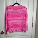 Lilly Pulitzer ‎ pink tassel cotton blend barbie sweater size XXS Photo 4