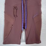 Lululemon Women 4 Dark Oxide Purple Cargo Super-High-Rise Hiking Short 8" Gorp Photo 1