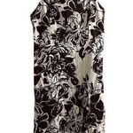 Madison Leigh Women's Size 14 Brown Floral Midi Sundress Summer Casual Photo 0