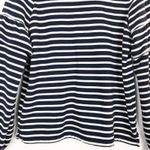 Old Navy  Ruffled Sleeves Striped Sweater Size Medium Photo 4