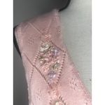 Jantzen Vintage hang embroidered Janeen pink vest woman’s medium Photo 3
