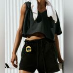 Free People NWT Movement Sprint to the Finish Shorts in Black Photo 0