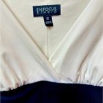 Enfocus Studio En Focus Studio Black & White Sleeveless V-Neck Bodycon Size 12 Dress Photo 3