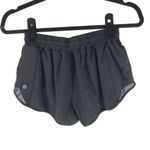 Lululemon Womens Hotty Hot Short II 2.5" Running Mesh Black 6 Photo 1