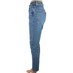 Levi Strauss & Co. 501 Blue High Rise Tapered Leg Distressed Crop Jeans Size 25 Photo 1