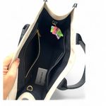 Balenciaga Hardware Tote Large canvas and black leather Shopper Bag Purse Photo 8